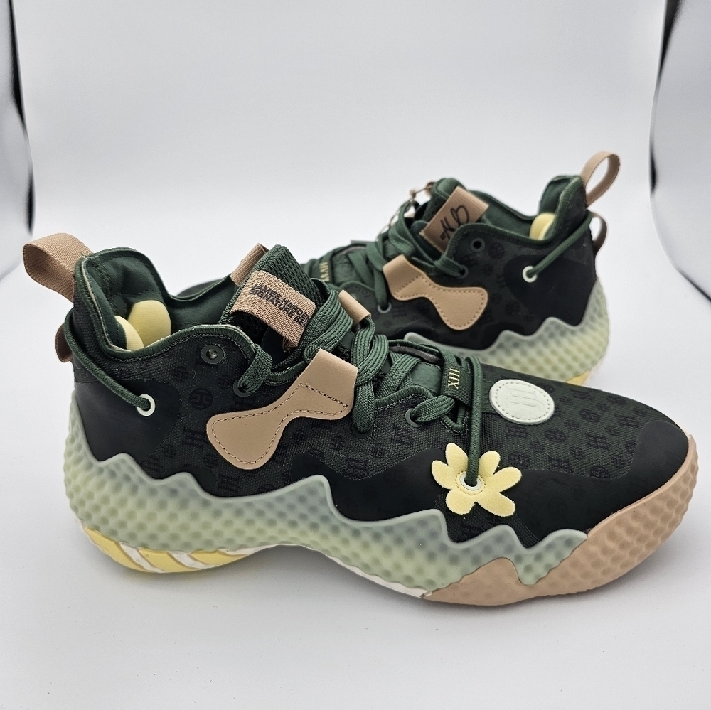 Adidas Harden Vol. 6 'Green Oxide Monogram'